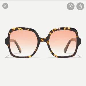J. crew Oversize Square Sunglasses